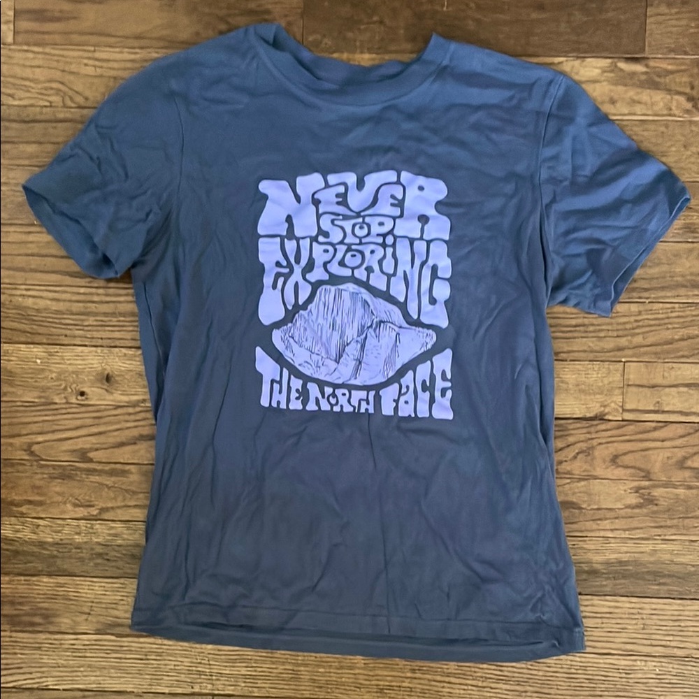 The North Face Navy Blue Exploring Tee Shirt